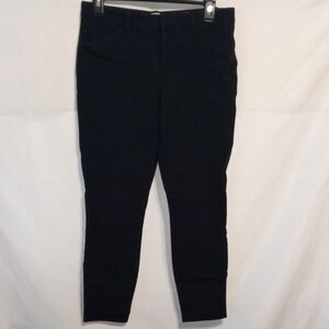 GAP Women's Mid-Rise Signature Skinny  Black Ankle Pants